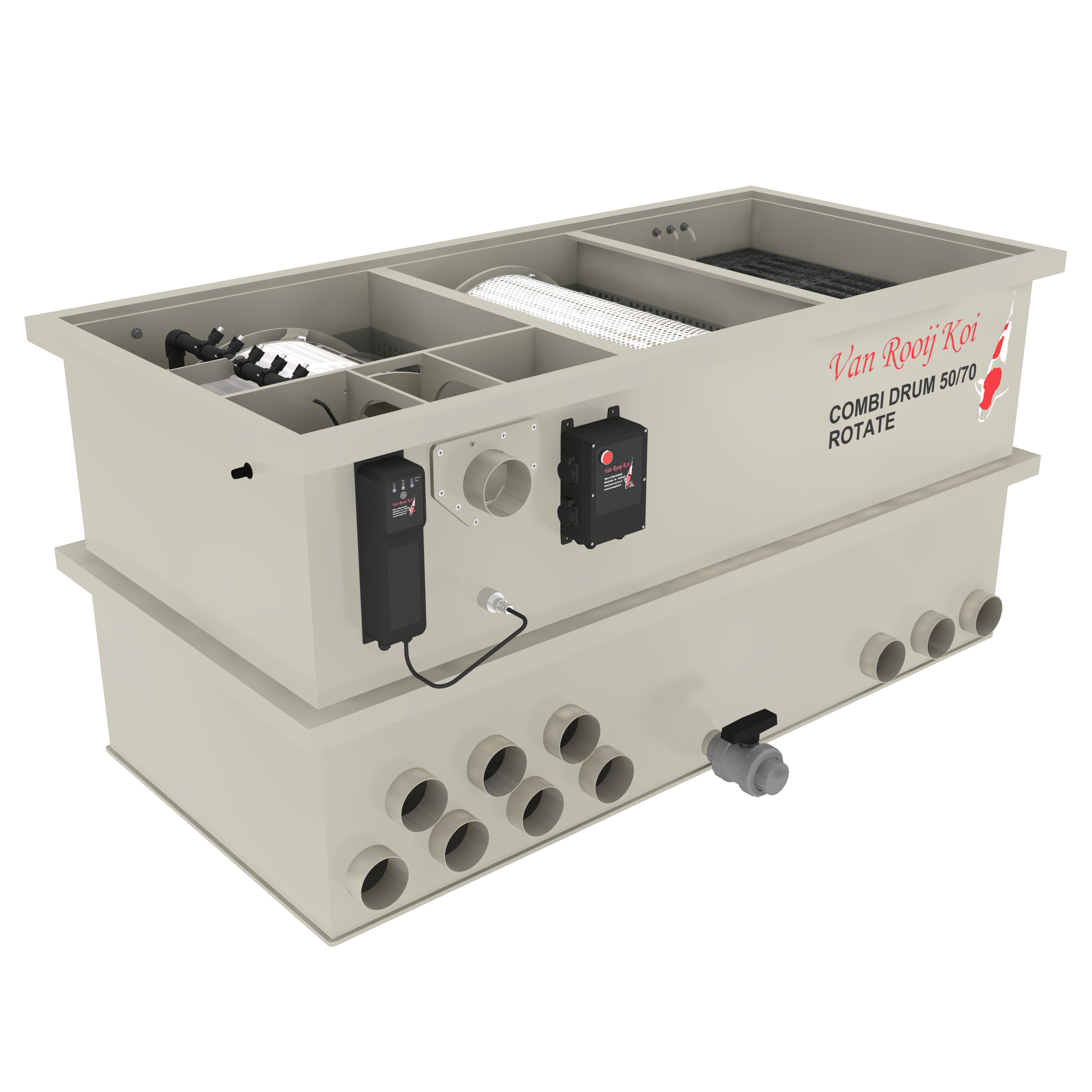 Combi Drum 50/70 Rotate Gravity - Afbeelding 2