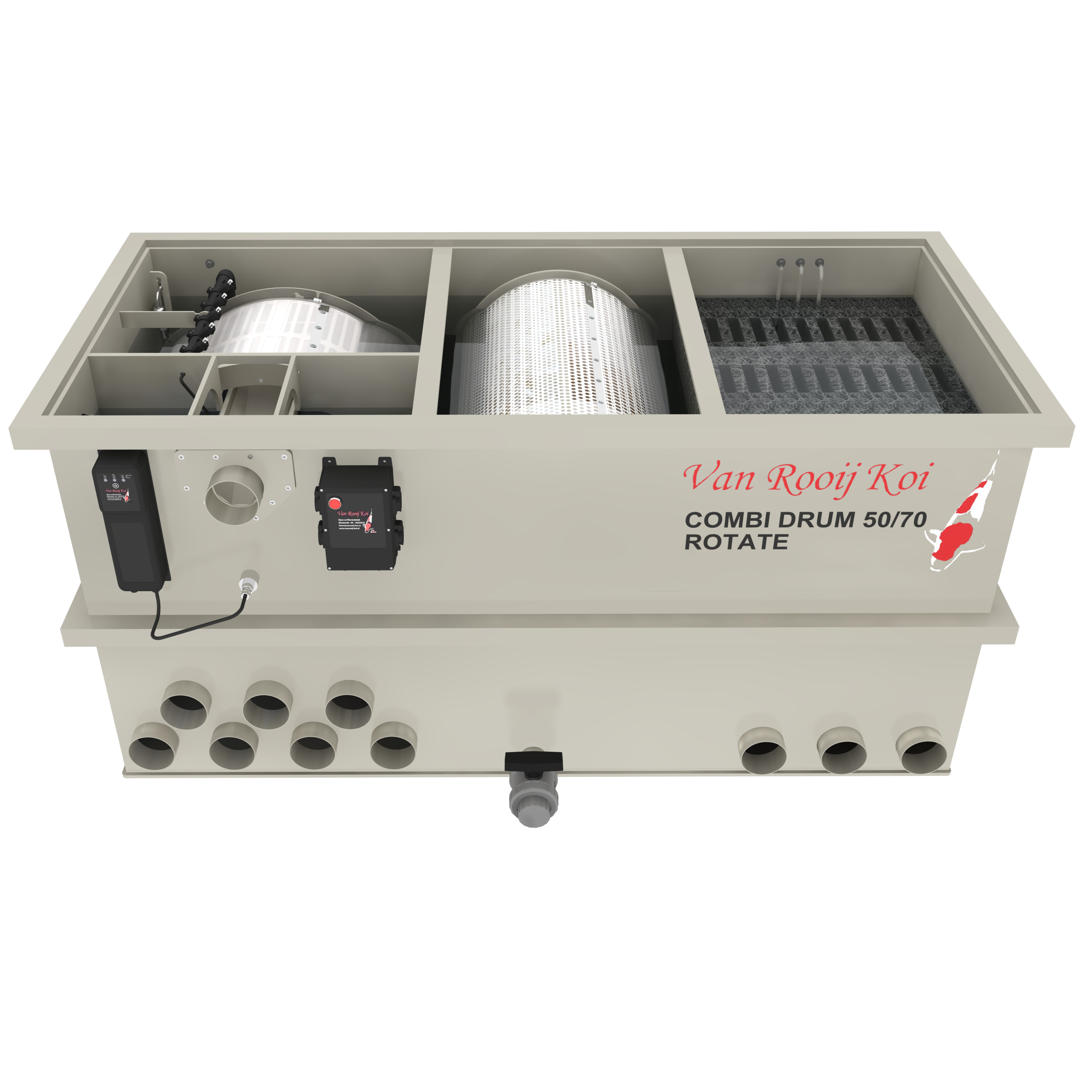 Combi Drum 50/70 Rotate Gravity - Afbeelding 9