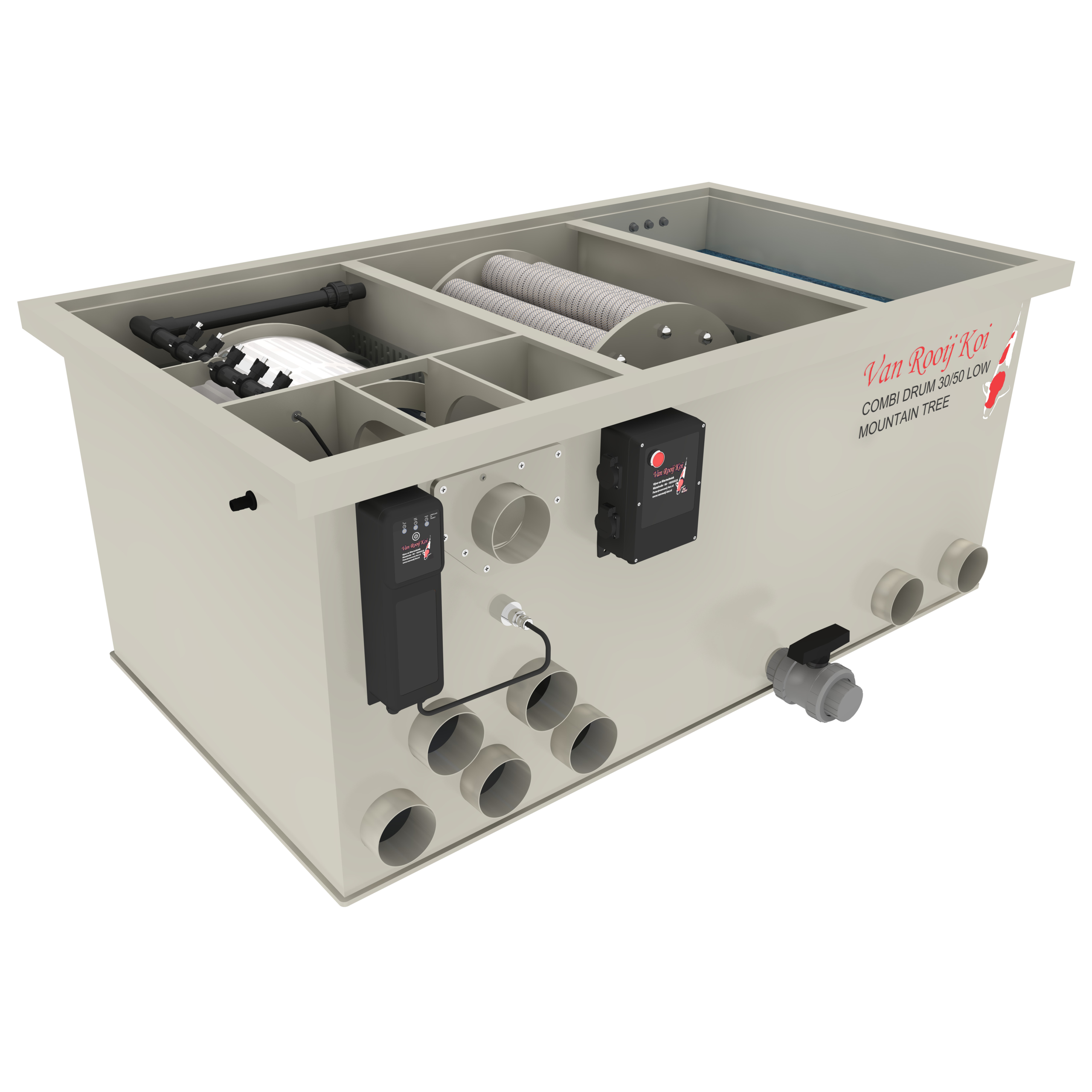 COMBI DRUM 30/50 LOW Mountain Tree - Afbeelding 2