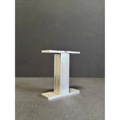 10 cm wandsteun rvs