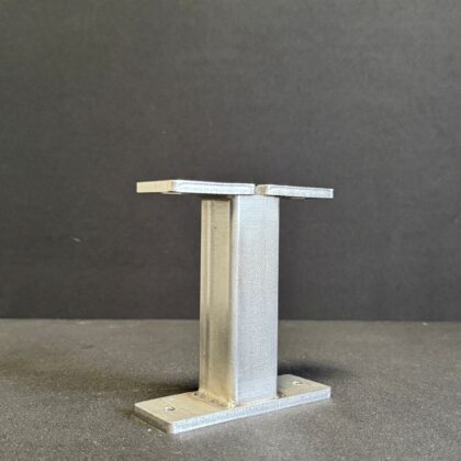 10 cm wandsteun rvs