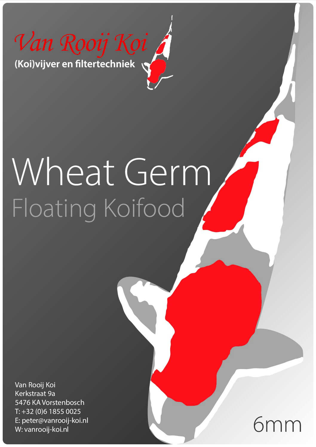 Van Rooij Wheat Germ Floating 6mm 6kg