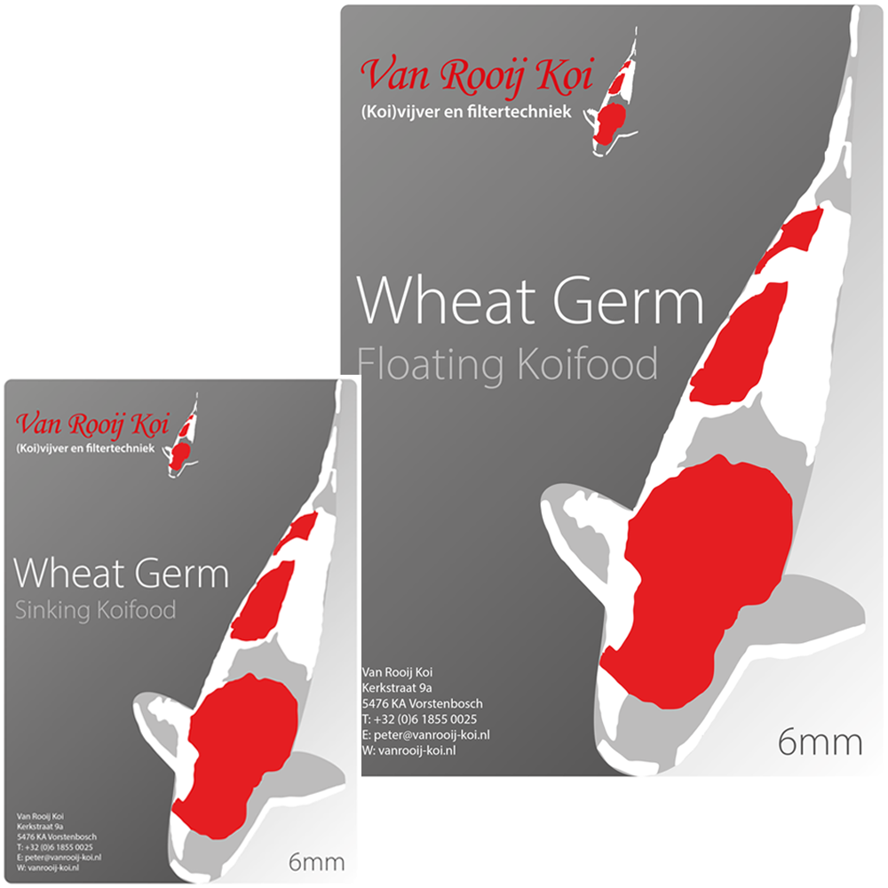 Wheat Germ Floating 6mm 6kg + Wheat Germ Sinking 6mm 3,5kg Combideal