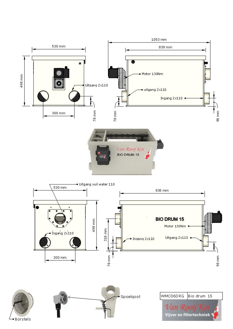 Van Rooij Koi Bio Drum 15 S - Afbeelding 11