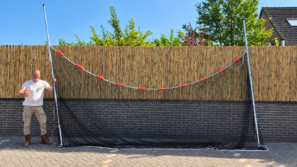 Drijvend net 2,5 meter x 6 meter
