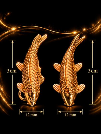 Koi hanger 14 Karaats geel goud