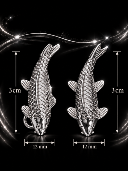 Koi hanger Zilver